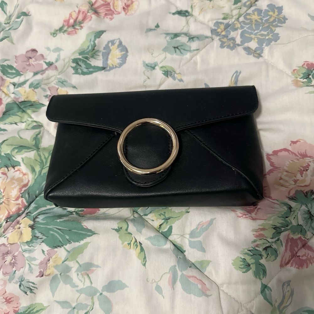 mixxmix - Wallet Crossbody Bag wl Gold Accents & Removable Straps
